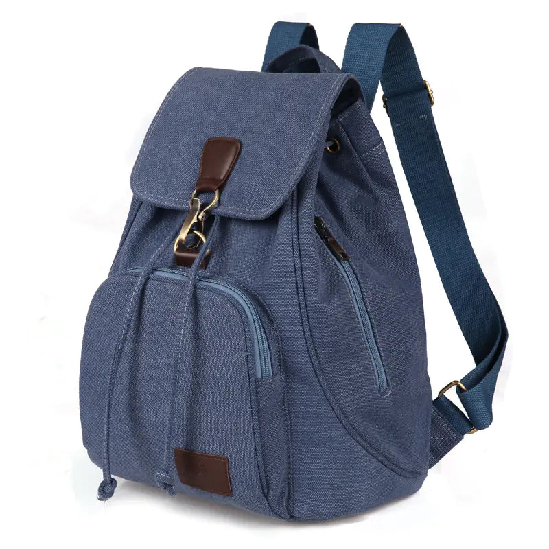Retro Canvas Backpack for Men and Women - Large Capacity