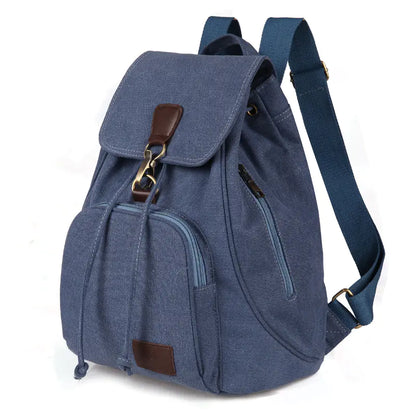 Retro Canvas Backpack for Men and Women - Large Capacity